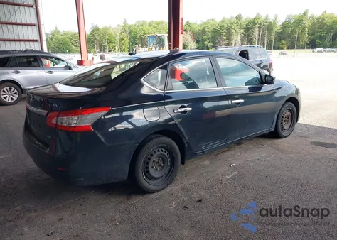 2013 Nissan Sentra S/Sv/Sr/Sl из США, поврежденный, VIN 3N1AB7AP4DL608506